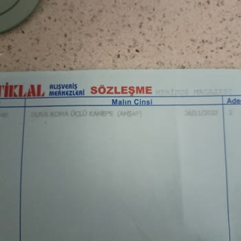 İstiklal Alışveriş Merkezi 49 Gündür Elime Ulaşmayan Koltuklar