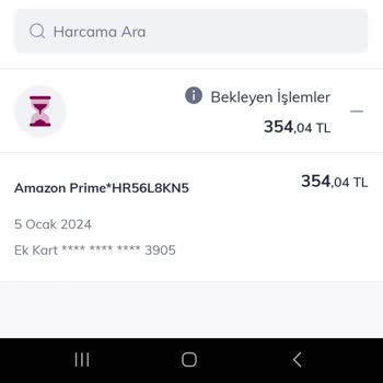 Amazon Sebepsiz Kredi Kartından Para Çekme