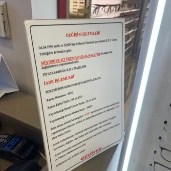 Göz Grup Optik Bursa Şikayeti