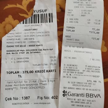 Köfteci Yusuf Almış Olduğum Kıyma Kalitesiz Çıktı