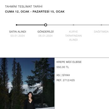 Zara Kargoda Kaybolan Siparişimi İptal Etmiyor