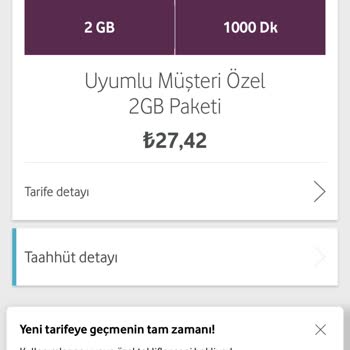 Vodafone Yüksek Fatura Ve Ek Servis Ücretleri Fatura Yansıtılmış