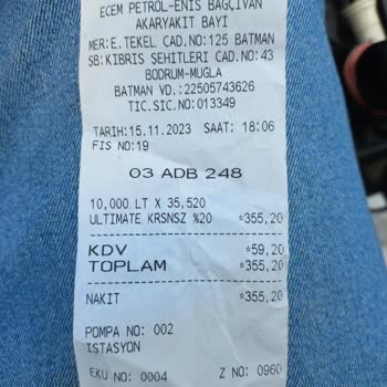 Ecem Petrol Benzin İstasyonunda Yaşanan Depo Kapağı Sorunu