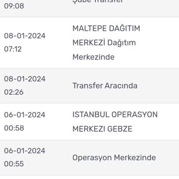 Kargomsende Adana'ya Giden Sipariş