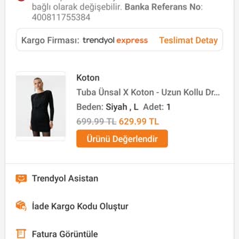 Trendyol Kargolarımı Karıştırıp İade Mağduriyeti Yaşattı