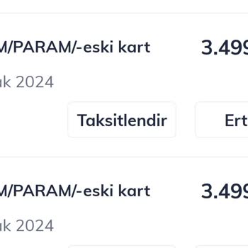 Param Kart Ödeme Yapmadı