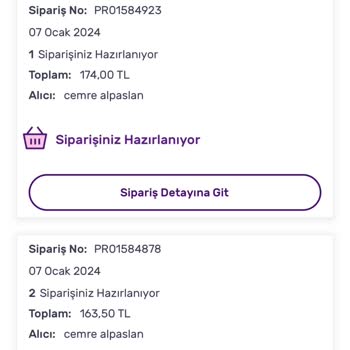Gratis'in Kargo Suresi