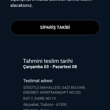 1 Ocak Tarihli 50121262652 Numaralı Hepsijet Ve Stradivarius Kargom