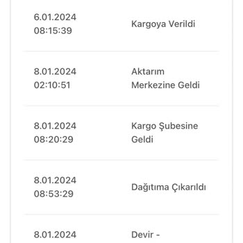 Bir Günde Kargo'nun Sorumsuzluğu