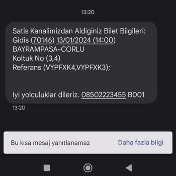 Obilet Online Bilet Sistemi İade Sorunu