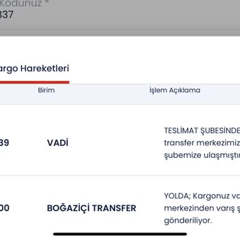 Aras Kargo Kargomu Teslim Etmeden İade Etmiş