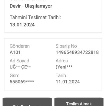 Birgündekargo Paket Sorumsuzluğu