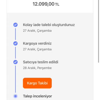İadem Hepsiburada Bizi Oyalıyor Yapılmıyor Yaklaşık 1 Ay Olacak