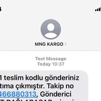 MNG Kargo Kargo Teslim Edilemedi?