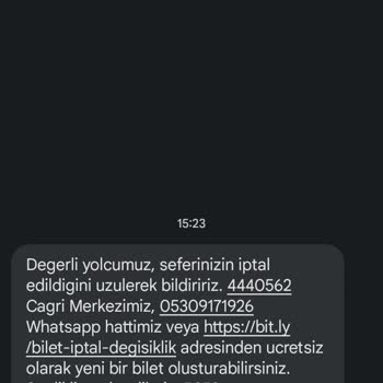 Kamil Koç Seferleri Sebepsiz İptal Ediyor Uzaklaşın!