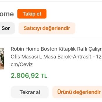 Robin Home Ürün Değişimi Sonrası Fiyat Farkıyla Karşılaşma Durumu