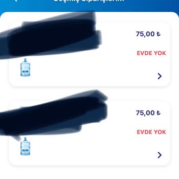 Erikli Su Eskişehir Şubesi Sipariş Teslim Edilmiyor.