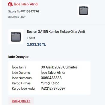 D&R Kırık Ürün İadesi Ve Müşteri Memnuniyetsizliği