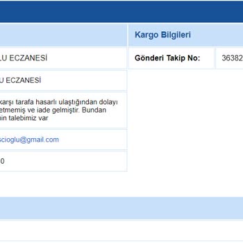 MNG Kargo Denizli Saltak Şubesi Ödemeyi Yapmıyor