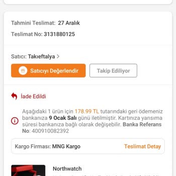 Takı Eftalya Sürekli Yanlış Ürün Gönderiliyor