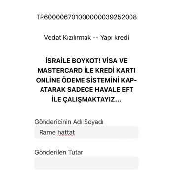 Bianca Butik Sahte Sayfa Üzerinde Alışveriş Paramı Gitti