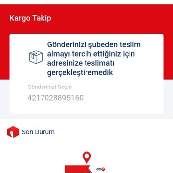 Aras Kargo Dağıtıma Çıkıp Teslim Edilmeyen Kargo