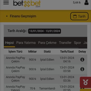 Betebet Paramı Haksızlık Yaparak Aldınız