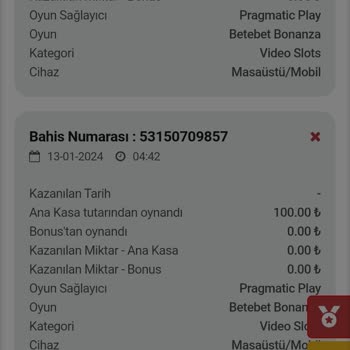 Betebet Paramı Haksızlık Yaparak Aldınız