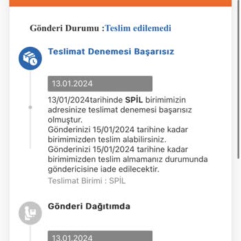 MNG Kargo Spil Şube 2. Kez Teslim Edilemedi Yalanı