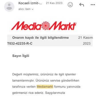 Media Markt İade Kabul Etmeyip Sorumluluk Almıyor