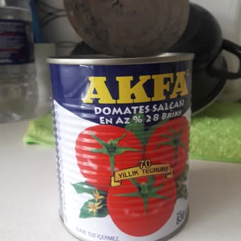 Akfa Salça Bozuk Çıktı