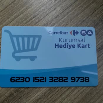 Carrefour Hediye Kart Kullanımı