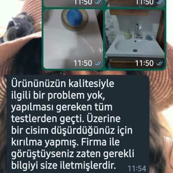 Sanovit Lavabo Sırçaları Yetersiz Üreten Ve Satan Sahipsiz