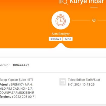 MNG Kargo Adresten Alım Yapmıyor