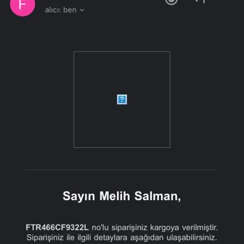 Fittingroom Ürünler Teslim Edilmiyor