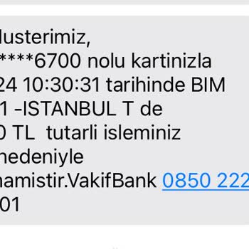 VakıfBank Güvenlik İşlemleri Sorunu
