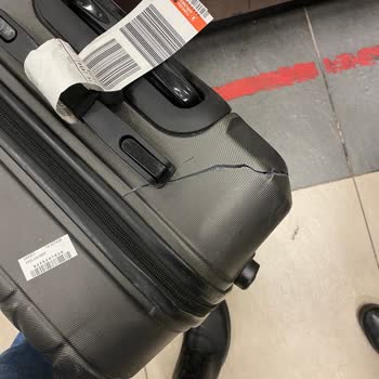 Turkish Airlines Kırık Bagaj