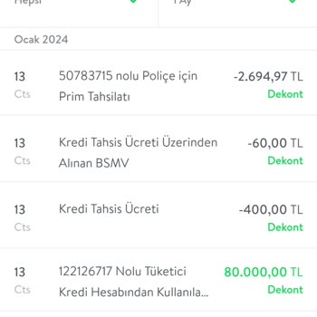 TEB Haksız Tahsis Edilen Dosya Masrafı