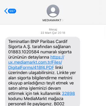 Media Markt Sigortalı Alınan Tablet Ekran Çatlamasına Rağmen Pert...