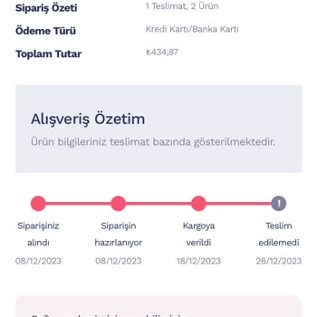 Penti Teslim Edilemeyen Ürüne İade Yapmadı