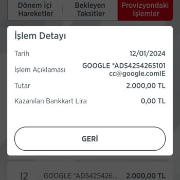 cc Google Ads İzinsiz Para Çekimi