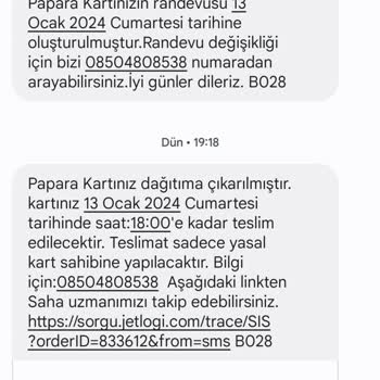 Papara Kartım Gelmedi, Üstüne Üstlük Randevu Verip Gelmediler