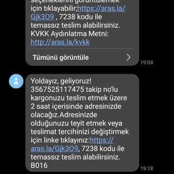 Aras Kargo Dilovası Gelmeyen Kargolar