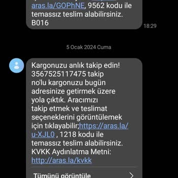 Aras Kargo Dilovası Gelmeyen Kargolar