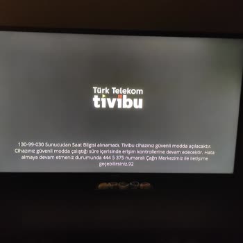 Tivibu Bitmeyen Arıza