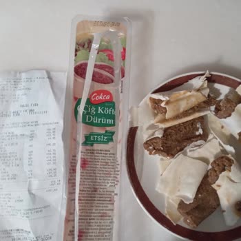 A101 Çokça Çiğköfte Dürüm