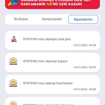 Eskişehir Batıkent Domino's Şubesine Şikayet!