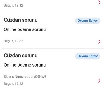 Yemeksepeti Sipariş Sorunu Ve İade Beklentisi