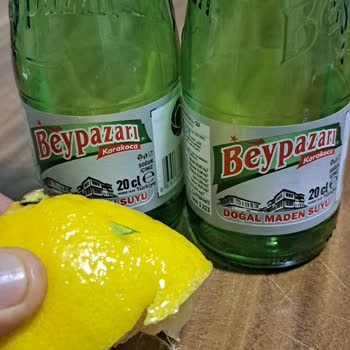 Beypazarı Maden Suyu İçinde Cam Parçası