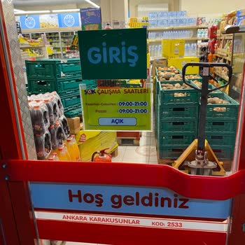 Şok Marketler Ankara İşçi Blokları Mahallesindeki Marketin Erken Kapatma Sorunu